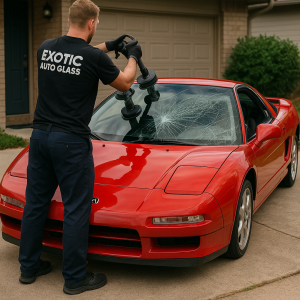 Acura NSX windshield