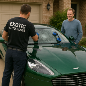 Aston Martin Rapide windshield replacements