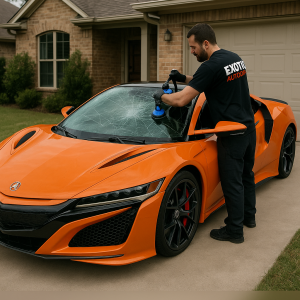Acura NSX windshield replacements (2017–2021